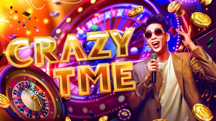 BGD55 Crazy Time winning segment display showing round results and reward options BGD55 Crazy Time winning segment display